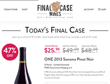 Tablet Screenshot of finalcase.com